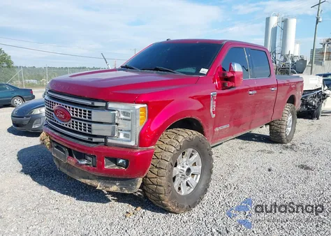 2018 Ford F250 Platinum z USA, uszkodzony, nr VIN 1FT7W2BT3JEB69689